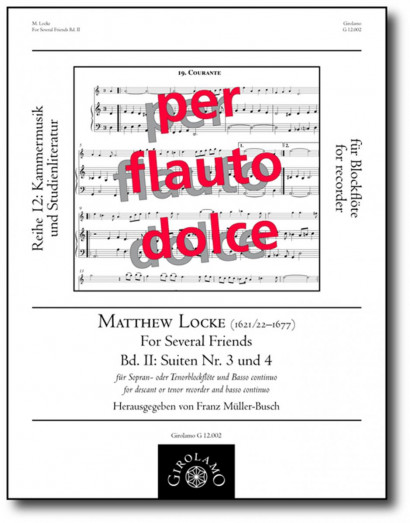 For Several Friends - Bd. II: Suiten Nr. 3 und 4