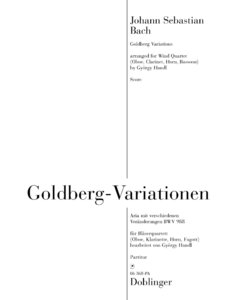 Goldberg-Variationen BWV 988