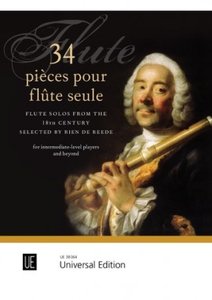 34 pieces pour flute seule