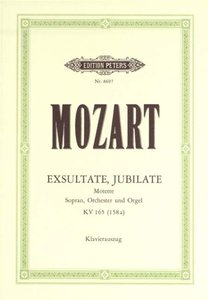 Exsultate jubilate, KV 165 ( 158a )