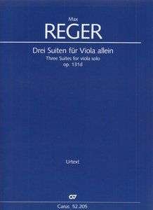 Drei Suiten für Viola allein op. 131d