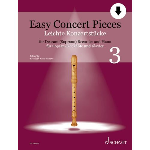 Easy Concert Pieces Band 3 - Sopranblockflöte