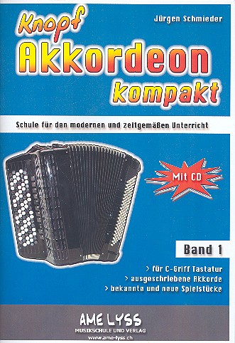 Knopfakkordeon kompakt Bd. 1