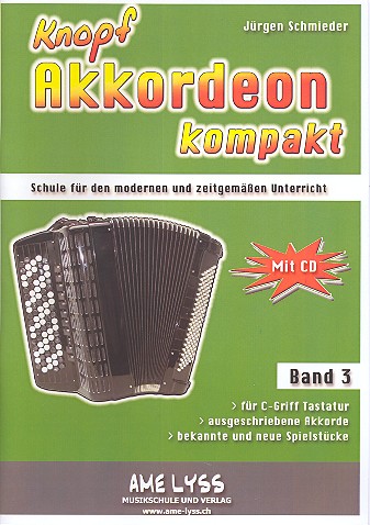 Knopfakkordeon kompakt Bd. 3