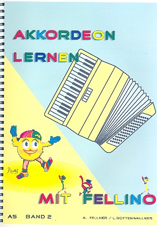 Akkordeon lernen mit Fellino Bd. 2