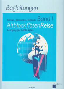 Altblockflötenreise Band 1 Begleitungen