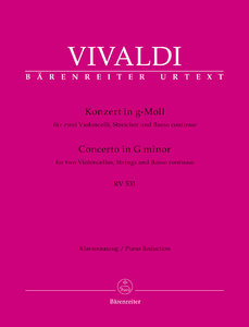 Konzert für zwei Violoncelli in g-moll RV 531