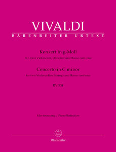 Konzert für zwei Violoncelli in g-moll RV 531
