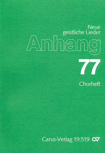 Chorheft zum Anhang 77