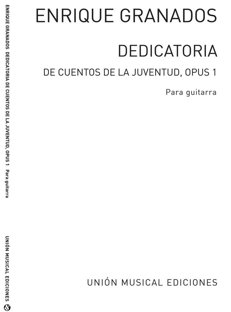Dedicatoria op. 1
