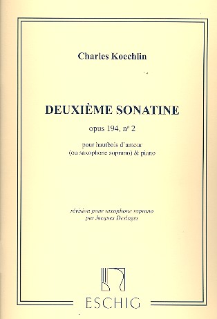 Deuxieme Sonatine op. 194/2
