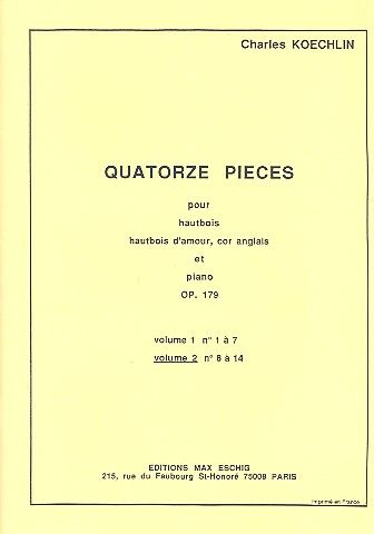 Quatorze pieces op. 179 Band 2