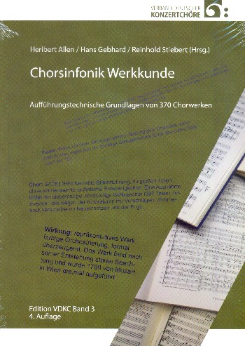 Chorsinfonik Werkkunde, Ausgabe 2007