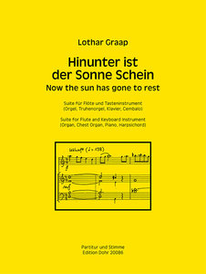 Hinunter ist der Sonne Schein