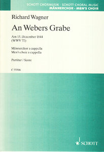 An Webers Grabe, WWV 72