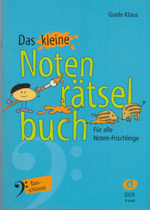 Das kleine Notenrätselbuch Bassschlüssel