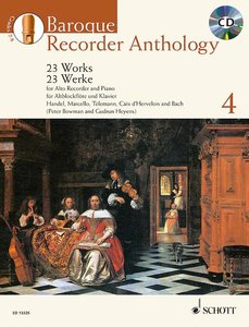 Baroque Recorder Anthology Band 4