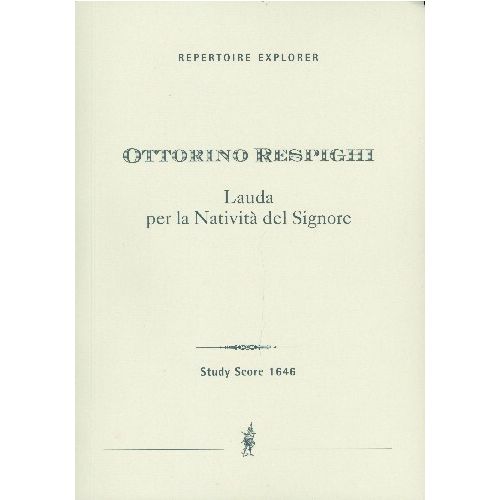 Lauda per la Nativita del Signore