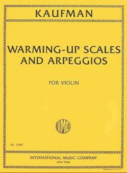 Warming-up Scales and Arpeggios