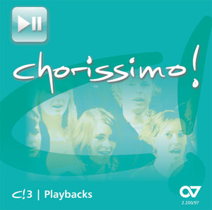 Chorissimo - Orange - c!3 - Playback-CD