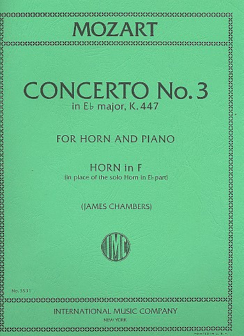 Concerto Nr. 3 Es-Dur KV 447
