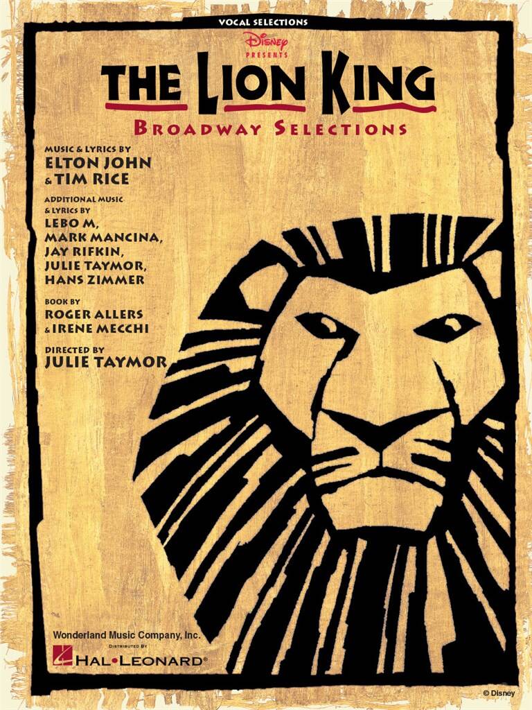 The Lion King - Broadway Selection