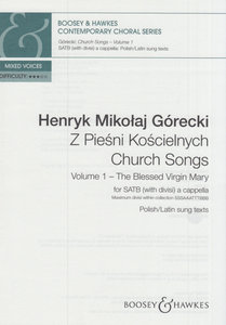 Church Songs (Z Piesni Koscielnych), Vol. 1 : The Blessed Virgin Mary