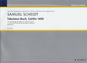 Tabulatur-Buch, Görlitz 1650