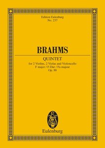 Streichquintett Nr. 1 F-Dur op. 88