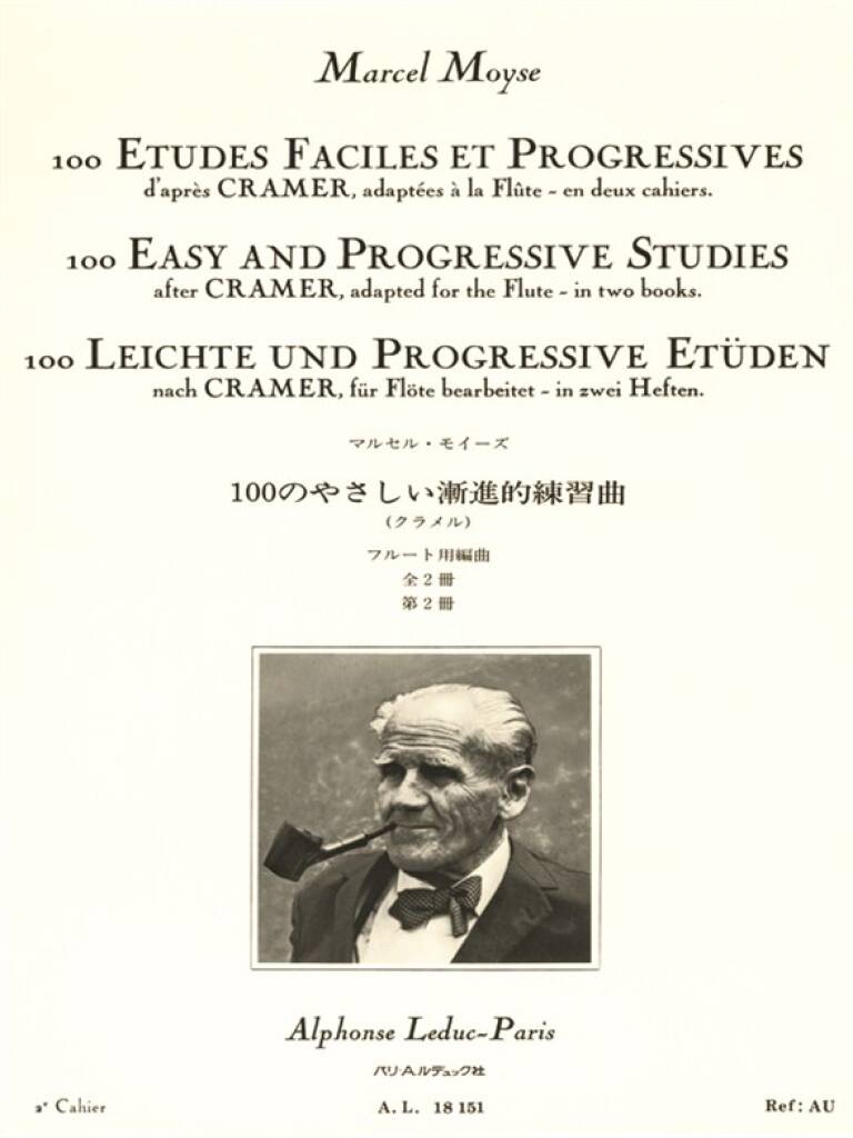 100 Etudes Faciles Et Progressives D'apres Cramer Volume 2