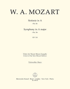 Sinfonie Nr. 14 A-Dur KV 114