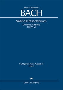 Weihnachtsoratorium, Teil IV-VI, BWV 248