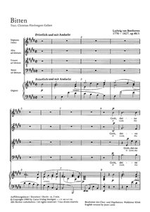 Bitten, op. 48/1