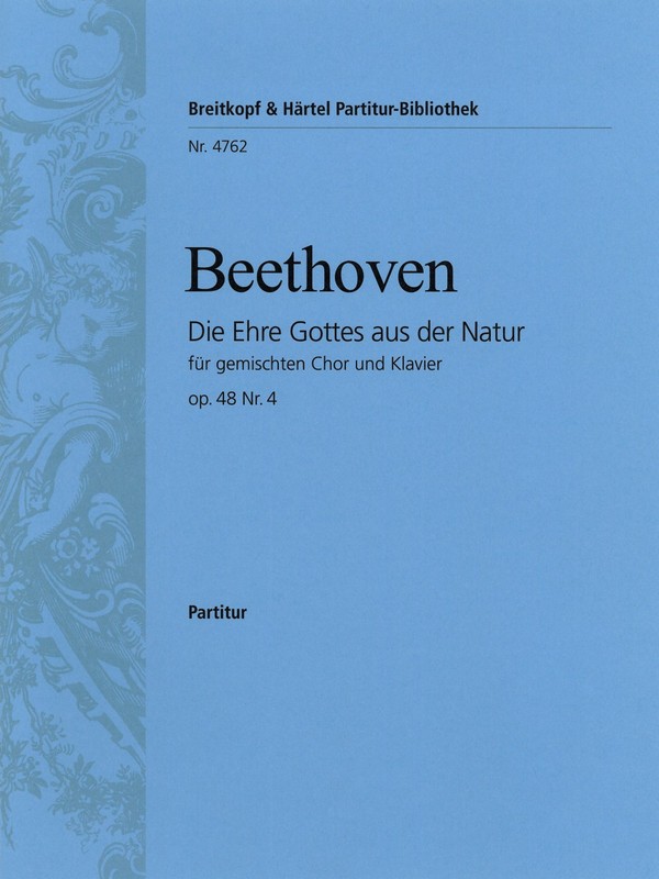 Die Ehre Gottes aus der Natur op. 48/4