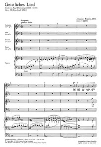 Geistliches Lied, op. 30