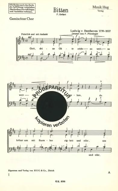 Bitten, op. 48/1