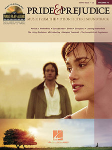 Pride & Prejudice - Piano Play-Along Vol. 76
