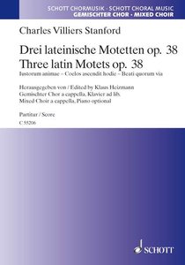 Drei lateinische Motetten, op. 38