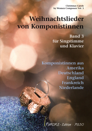 Weihnachtslieder von Komponistinnen Band 3