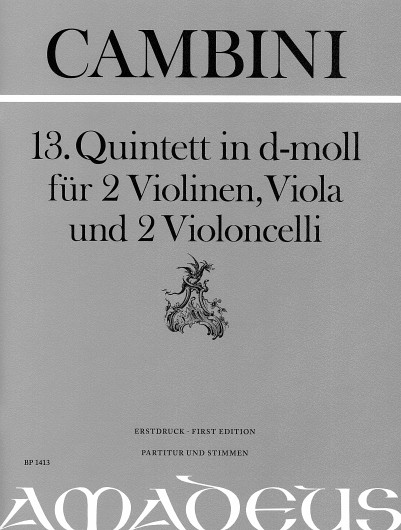 13. Quintett d-moll