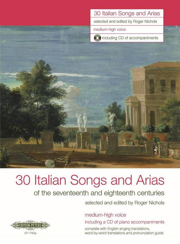 30 italienische Lieder und Arien des 17. und 18. Jahrhunderts (Medium-High Voice)