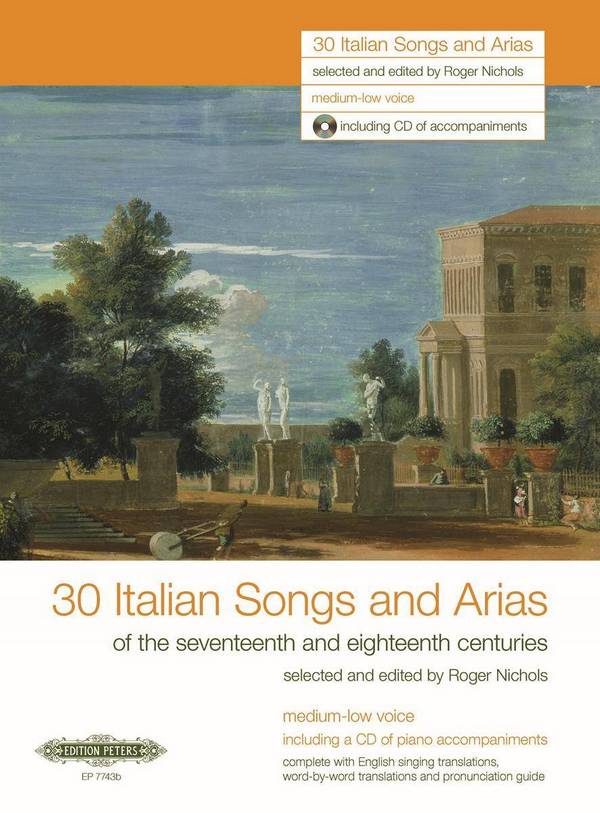 30 italienische Lieder und Arien des 17. und 18. Jahrhunderts (Medium-Low Voice)