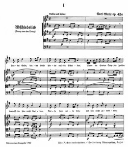 3 Liebeslieder op. 42a