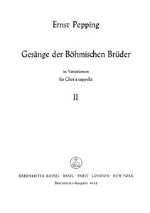 Gesänge der Böhmischen Brüder, Band 2