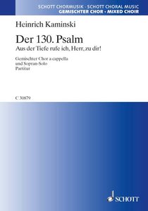 Der 130. Psalm, op. 1a