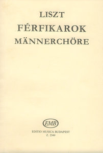Choruses for male voices a cappella