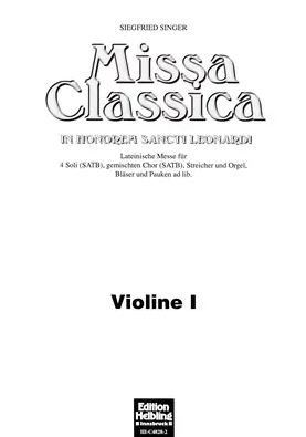 Missa classica in honorem Sancti Leonardi