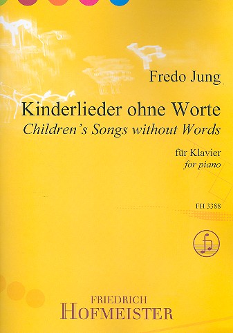 Kinderlieder ohne Worte op. 2