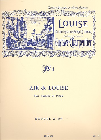 Depuis le jour aus der Oper Louise