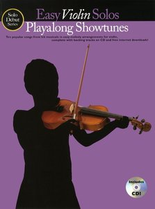 Easy Violin Solos - Playalong Showtunes